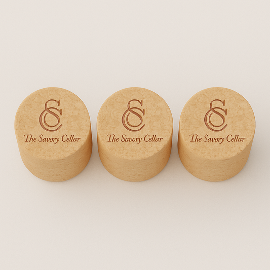 The Savory Cellar | 3-Pack Premium Wine Corks